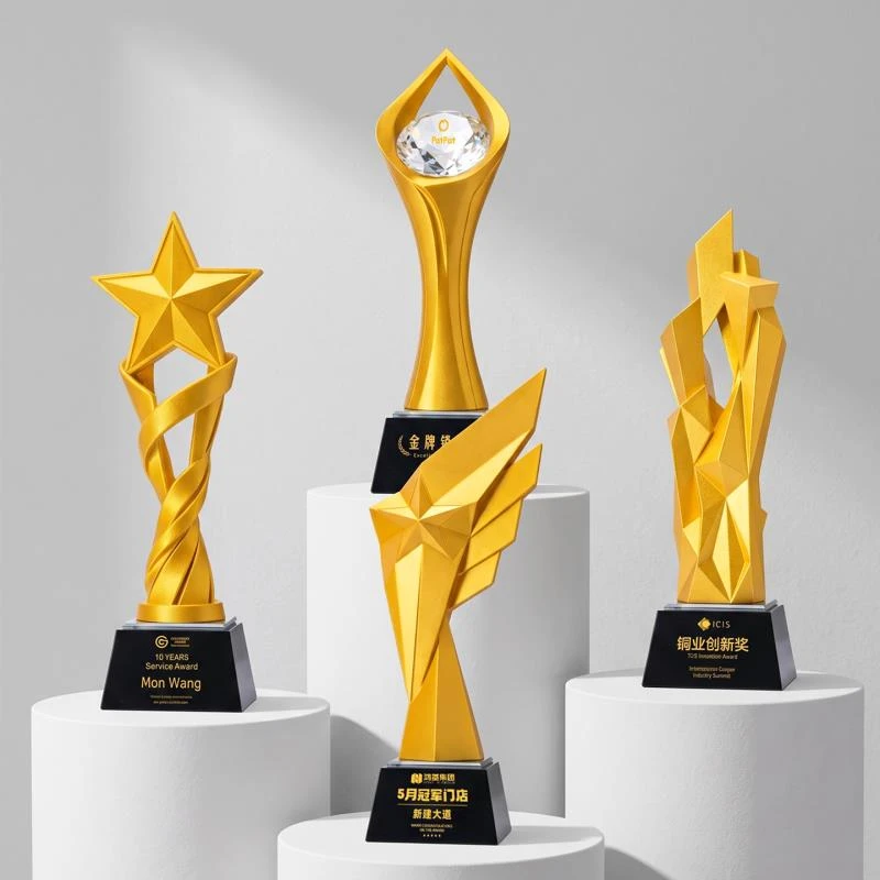 3D Crystal Trophy